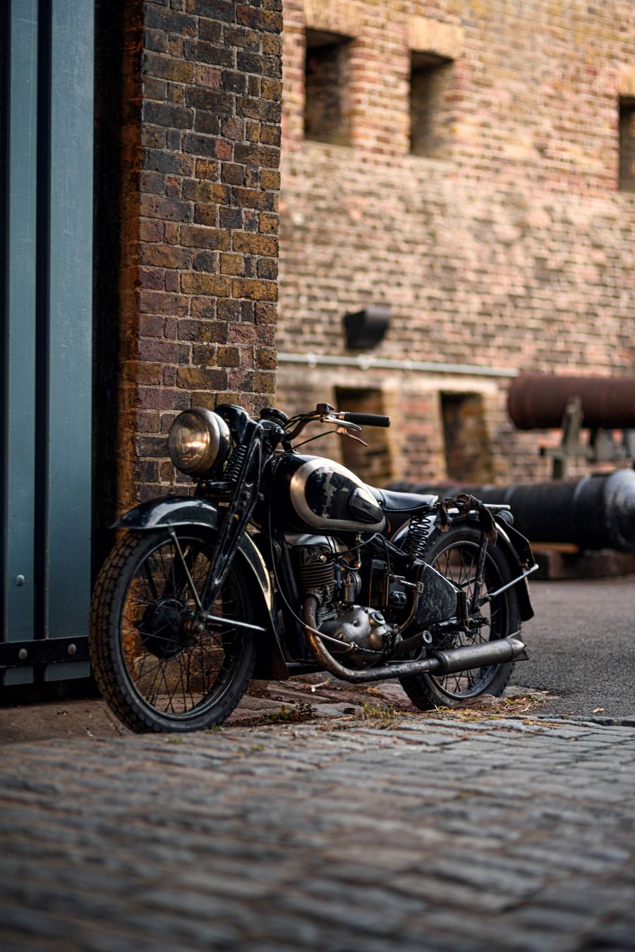 Vintage motorbike
